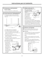 Предварительный просмотр 105 страницы GE DSE26JGEBCBB Owner'S Manual And Installation