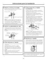 Preview for 109 page of GE DSE26JGEBCBB Owner'S Manual And Installation