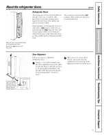 Preview for 9 page of GE DSF25KGTABG and Owner'S Manual And Installation