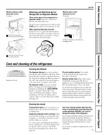 Preview for 13 page of GE DSF25KGTABG and Owner'S Manual And Installation