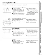 Preview for 15 page of GE DSF25KGTABG and Owner'S Manual And Installation