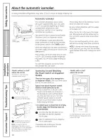 Preview for 10 page of GE DSHS5PGXAESS and Owner'S Manual And Installation