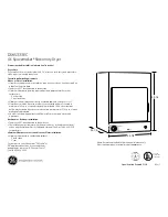 GE DSKS333E Dimensions And Installation Information preview