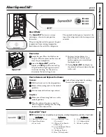 Preview for 7 page of GE DSS25MSSFSS and Owner'S Manual And Installation