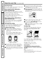 Preview for 8 page of GE DSS25MSSFSS and Owner'S Manual And Installation