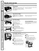 Preview for 10 page of GE DSS25MSSFSS and Owner'S Manual And Installation