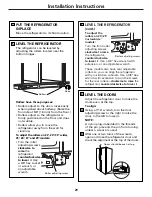 Preview for 29 page of GE DSS25MSSFSS and Owner'S Manual And Installation