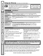 Preview for 40 page of GE DSS25MSSFSS and Owner'S Manual And Installation