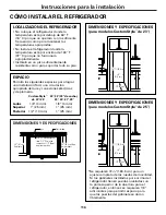 Preview for 116 page of GE DSS25MSSFSS and Owner'S Manual And Installation