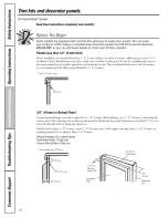 Preview for 18 page of GE DSS25MSSHSS and Owner'S Manual And Installation