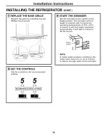 Preview for 30 page of GE DSS25MSSHSS and Owner'S Manual And Installation