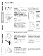 Preview for 56 page of GE DSS25MSSHSS and Owner'S Manual And Installation