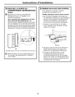 Preview for 73 page of GE DSS25MSSHSS and Owner'S Manual And Installation