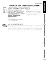 Preview for 3 page of GE DTH18ZBSORWW and Owner'S Manual And Installation Instructions