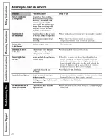 Preview for 26 page of GE DTH18ZBSORWW and Owner'S Manual And Installation Instructions