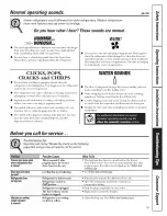 Preview for 19 page of GE DTH18ZBXDRWW and Owner'S Manual And Installation Instructions