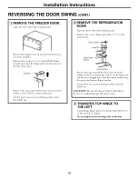 Preview for 20 page of GE DTS18ICRPRBB and Owner'S Manual And Installation Instructions