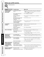 Preview for 26 page of GE DTS18ICRPRBB and Owner'S Manual And Installation Instructions