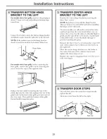 Предварительный просмотр 21 страницы GE DTS18ICSHRWW and Owner'S Manual And Installation Instructions