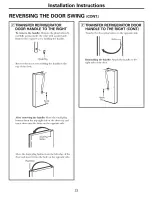 Предварительный просмотр 22 страницы GE DTS18ICSHRWW and Owner'S Manual And Installation Instructions