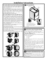 Preview for 6 page of GE DuraDrum GTDL200GMWW Installation Instructions Manual