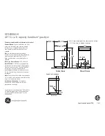 GE DuraDrum GTDP200GM Dimensions And Installation Information preview