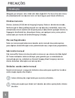 Preview for 6 page of GE DV 1 Manual Do Usuário