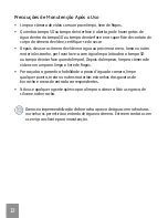 Preview for 12 page of GE DV 1 Manual Do Usuário