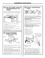 Preview for 13 page of GE DVM1850DM Installation Instructions Manual