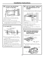 Preview for 16 page of GE DVM1850DM Installation Instructions Manual