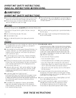 Preview for 4 page of GE DVM7195 Use And Care Manual