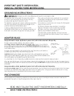 Preview for 8 page of GE DVM7195 Use And Care Manual