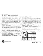 Preview for 2 page of GE DWSR463EG Dimensions And Installation Information