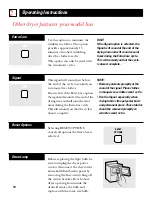 Предварительный просмотр 10 страницы GE DWXQ473ET Owner'S Manual