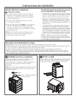 Preview for 70 page of GE E-Star GTW485 Owner'S Manual & Installation Instructions