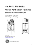 GE E4-11000 Operation And Maintenance Manual preview