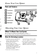 Preview for 3 page of GE Easy Touch 681131066235 Owner'S Manual