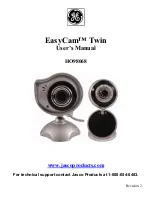 Preview for 1 page of GE EasyCam Twin HO98068 User Manual