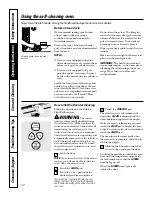 Предварительный просмотр 22 страницы GE ECBP82 Owner'S Manual And Installation Instructions