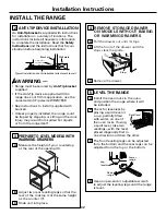 Предварительный просмотр 32 страницы GE ECBP82 Owner'S Manual And Installation Instructions