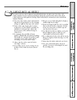 Preview for 5 page of GE ECBS68 Owner'S Manual And Installation Instructions