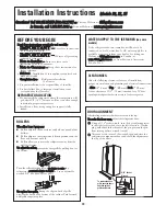 Предварительный просмотр 10 страницы GE ED5KVEXVQ Owner'S Manual & Installation Instructions