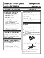 Предварительный просмотр 51 страницы GE ED5KVEXVQ Owner'S Manual & Installation Instructions