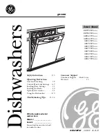 GE EDW5000 Series Owner'S Manual preview