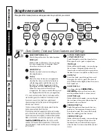 Предварительный просмотр 10 страницы GE EER 3001 Owner'S Manual