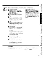 Предварительный просмотр 11 страницы GE EER 3001 Owner'S Manual