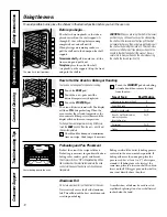 Предварительный просмотр 12 страницы GE EER 3001 Owner'S Manual