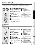 Предварительный просмотр 17 страницы GE EER 3001 Owner'S Manual