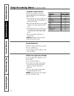 Предварительный просмотр 20 страницы GE EER 3001 Owner'S Manual