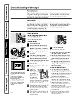 Предварительный просмотр 24 страницы GE EER 3001 Owner'S Manual